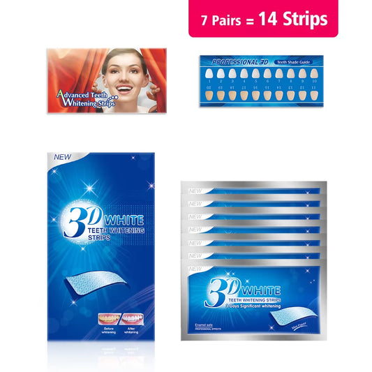 3D/5D/9D Whitening Teeth Whitening Strips Bristle Oral Hygiene Care Strip Dental Whitening Whitestrips Dentist Seks Whiten Gel