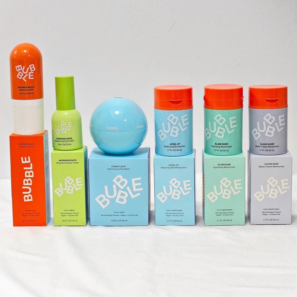 50Ml Bubble Skincare Moisturizer for Normal-To-Dry Skin Moisturizing Nourishing Face Body Men Women Perfect Skin Care Products