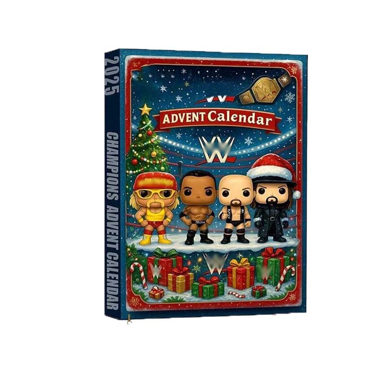 Wrestling Champion 2025 Advent Calendar 24 Days Countdown Calendar 24 Legends